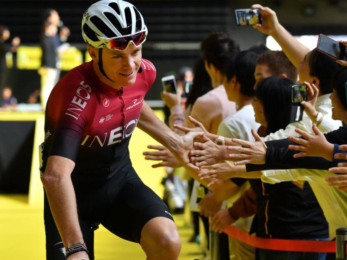 ¡Bienvenido! Chris Froome vuelve a la acción tras ocho meses de baja