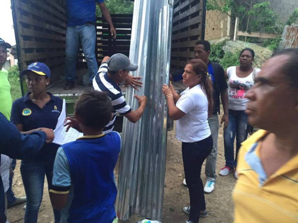 Comité de Gestión del Riesgo de Cartagena atiende damnificados por lluvias