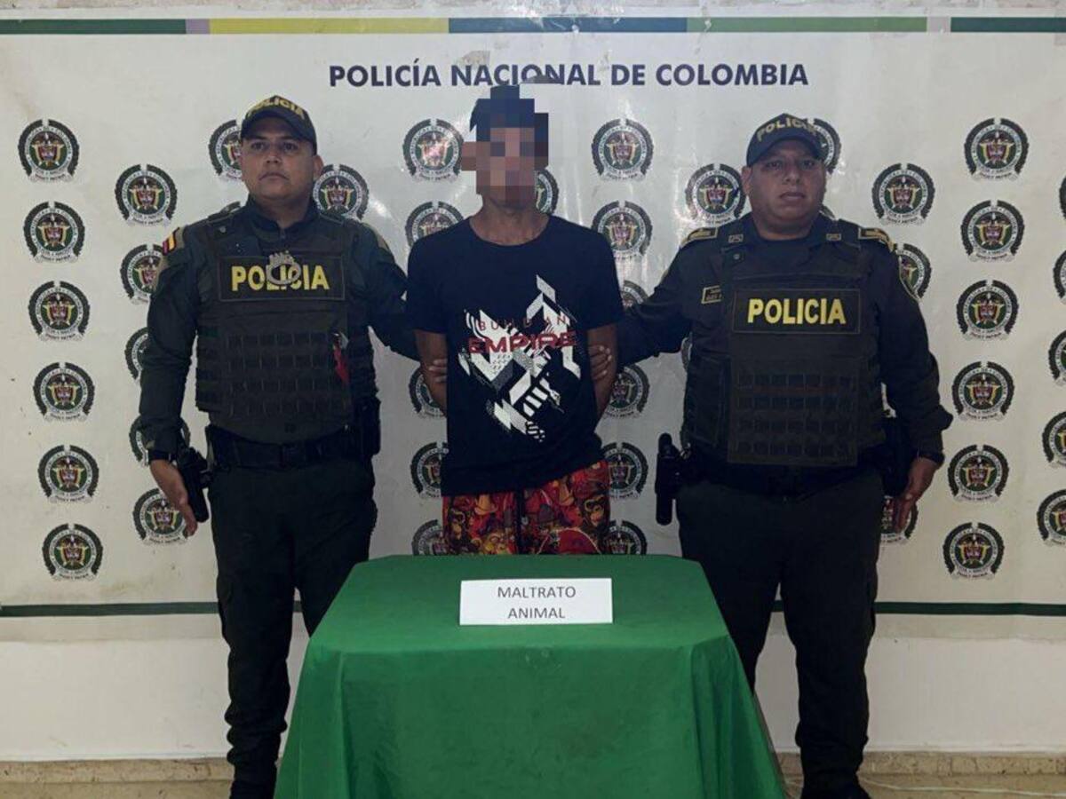 Capturan a un hombre que atacó con machete a un perro