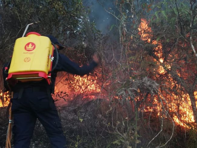 Alerta máxima por disparo de incendios forestales