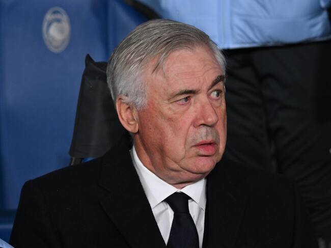 Carlo Ancelotti, entrenador del Real Madrid. EFE/EPA/MICHELE MARAVIGLIA
