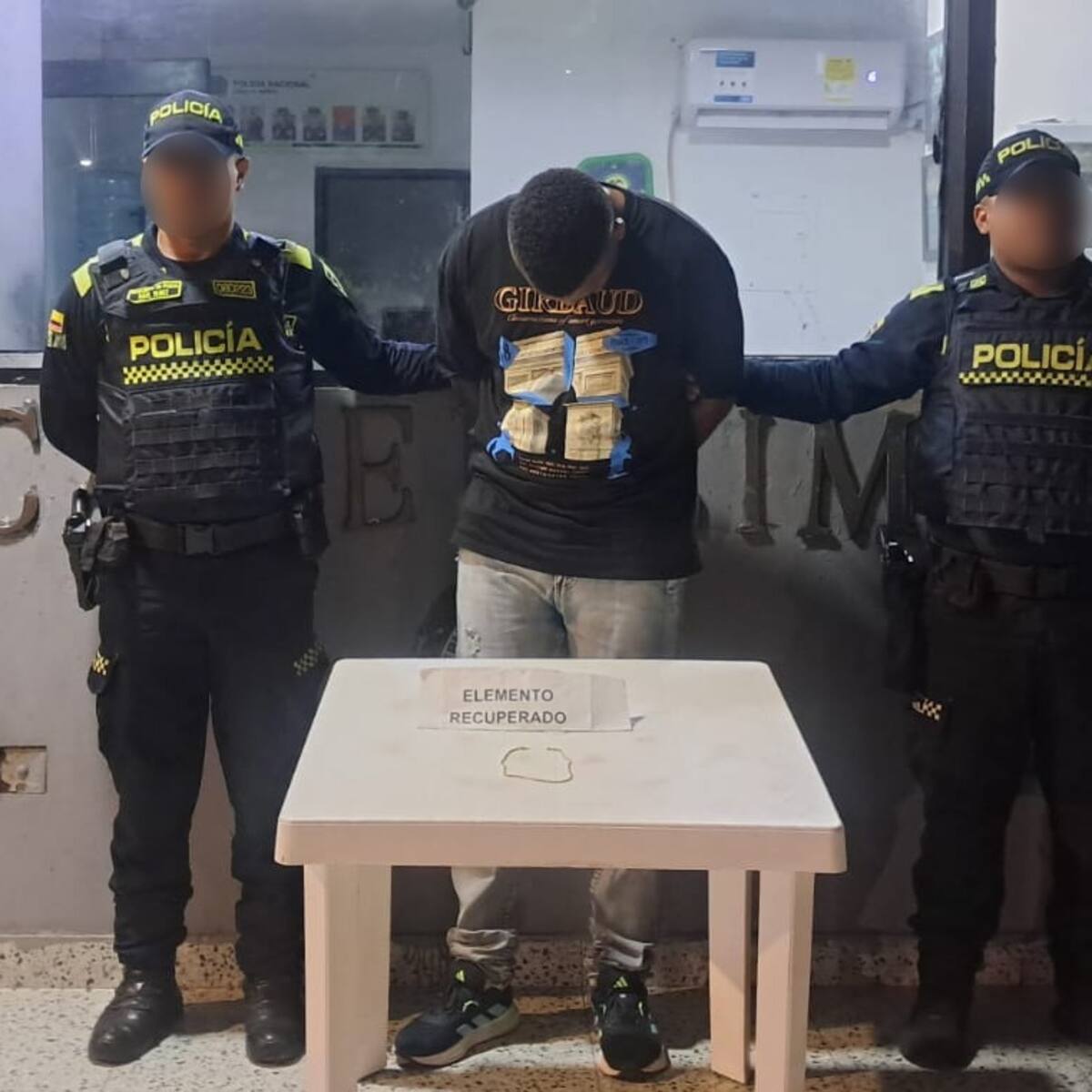 Cayó ‘El Walter’, señalado de hurtar una cadena de oro a un turista en Cartagena