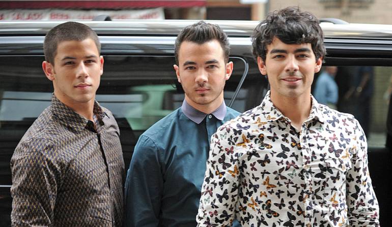 Nick, Kevin y Joe Jonas.