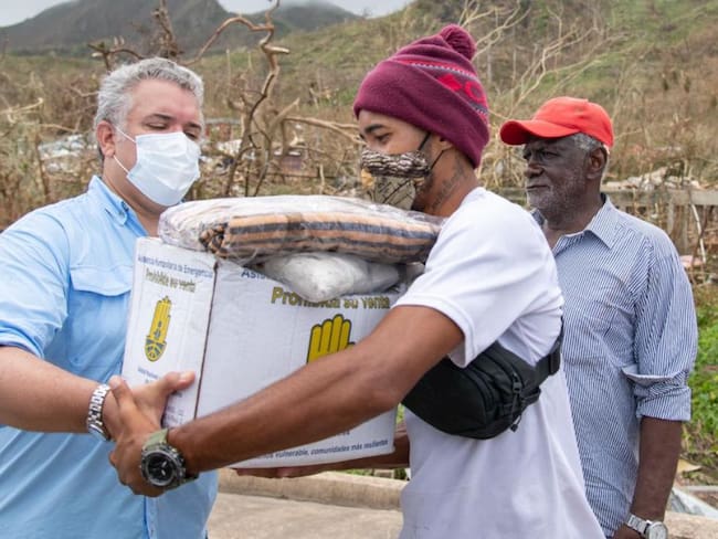 Colombia afronta la devastación de Providencia por paso de huracán Iota