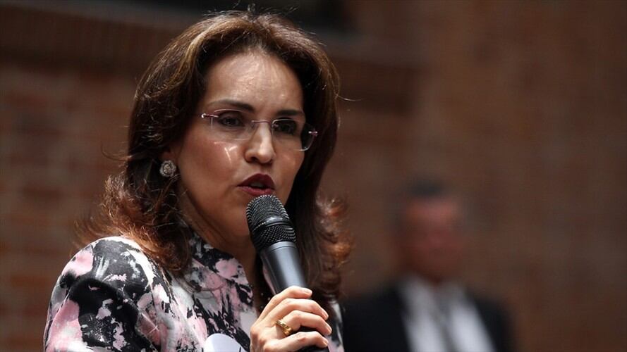 Viviane Morales, senadora del Partido Liberal. Foto: Colprensa - Luisa González