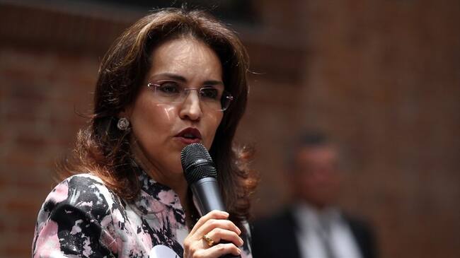 Viviane Morales, senadora del Partido Liberal. Foto: Colprensa - Luisa González