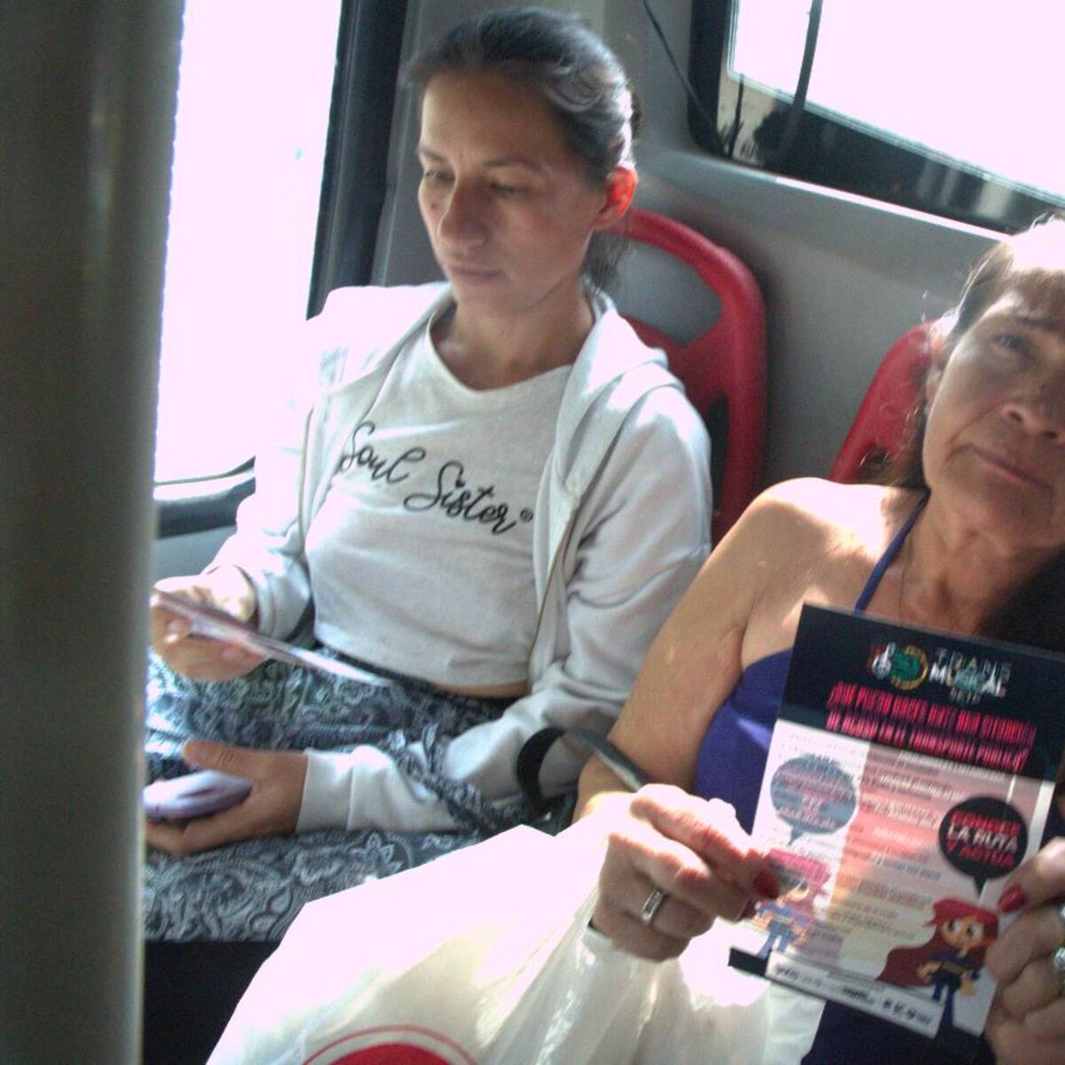 ‘Te cuidamos’ campaña para evitar el abuso sexual en el transporte público de Ibagué
