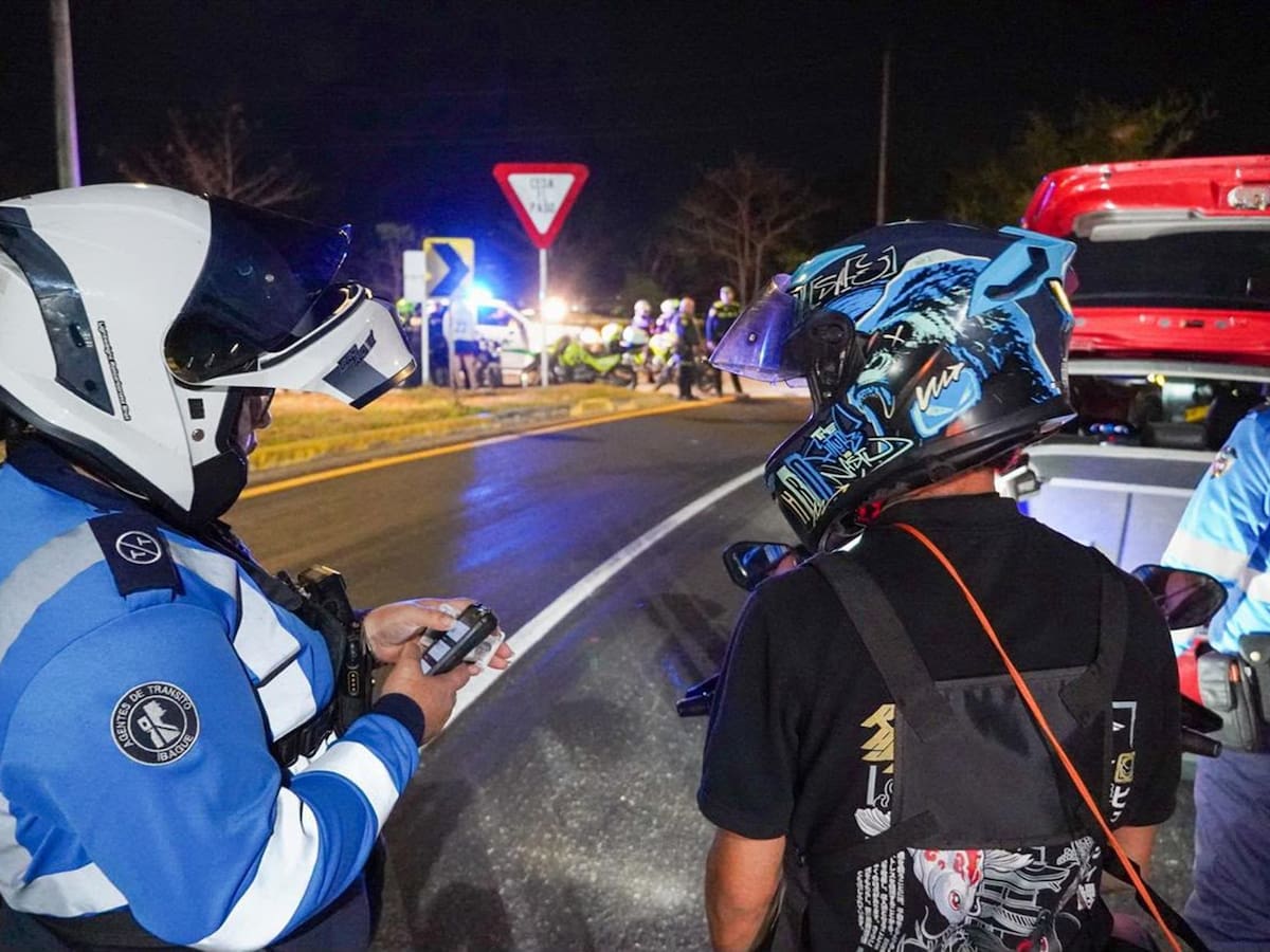 En Ibagué impusieron 162 comparendos e inmovilizaron 62 vehículos durante el fin de semana
