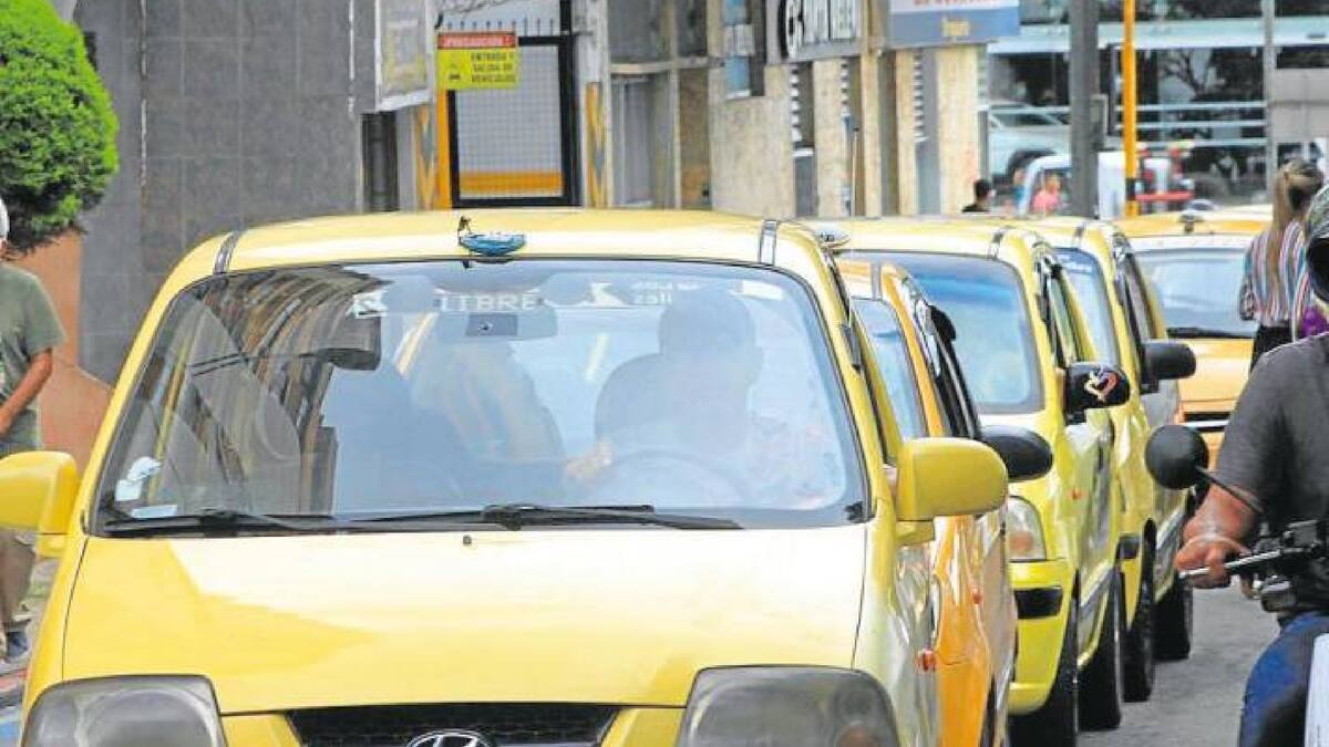 En Semana Santa sí hay pico y placa para taxis en Bucaramanga