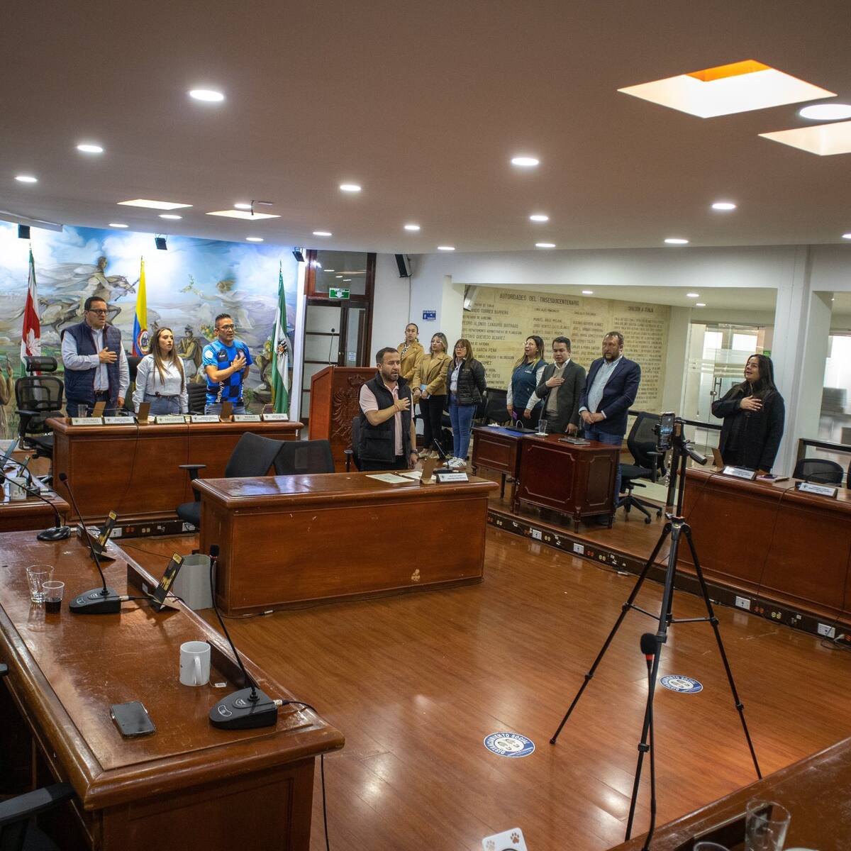 Cuestionan ausencia del secretario de Educación en debate del Concejo de Tunja