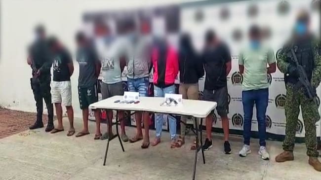 Los detenidos son procesados por los delitos de secuestro extorsivo, extorsión, concierto para delinquir agravado y hurto