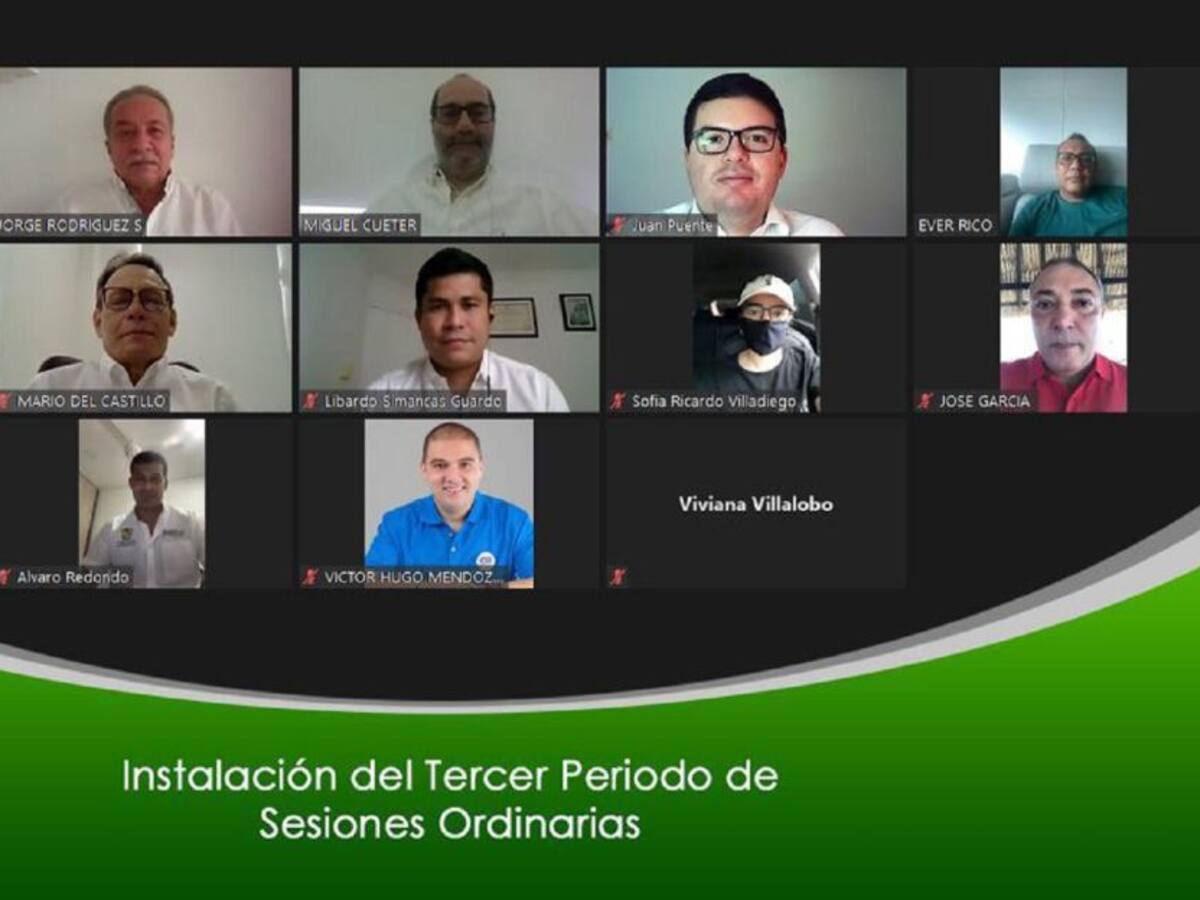 Asamblea de Bolívar instala tercer periodo de sesiones ordinarias