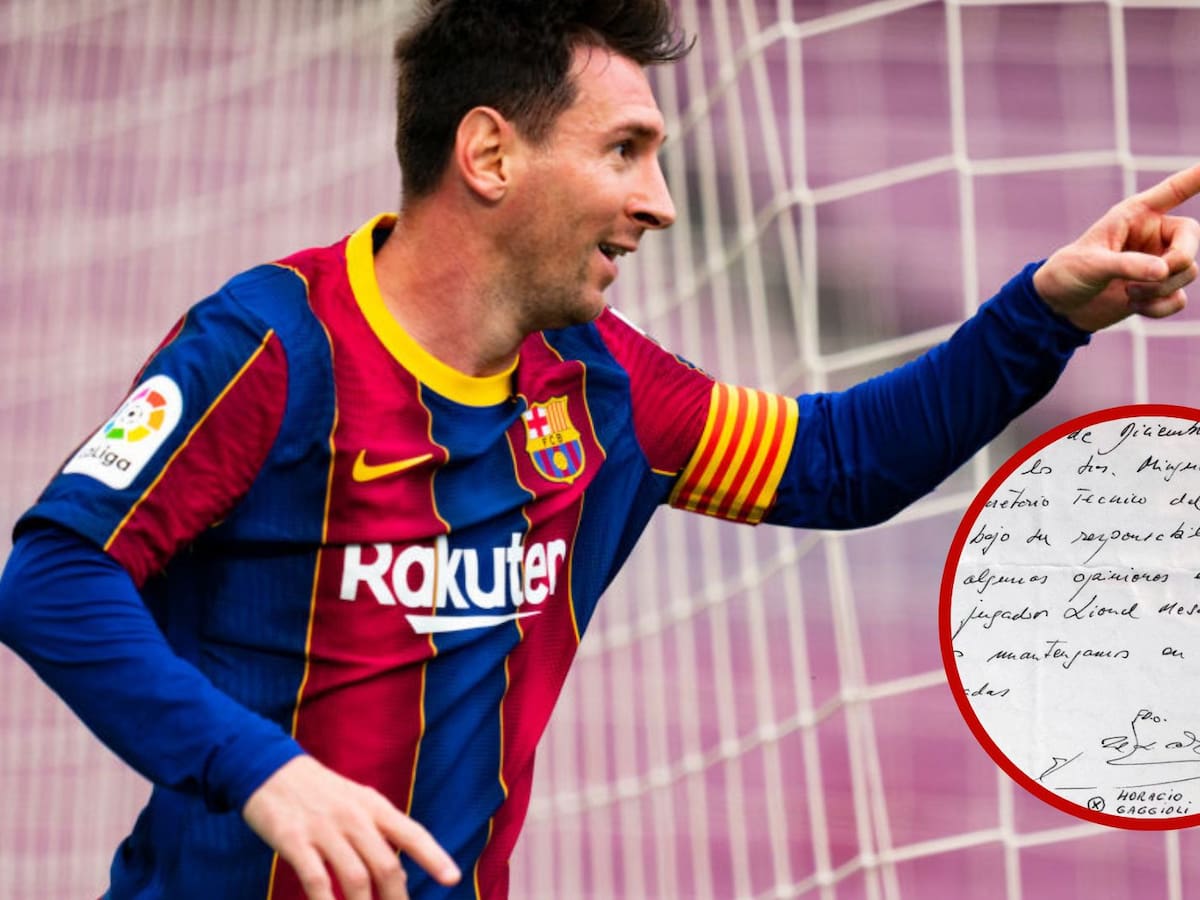 Minguella sobre subasta de servilleta de Messi: “Debe estar en el museo del Barça”