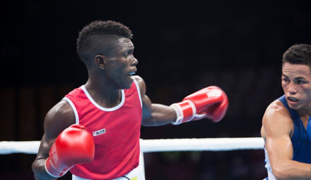 Yuberjen Martínez, boxeador colombiano clasificado a los Juegos Olímpicos de Tokio