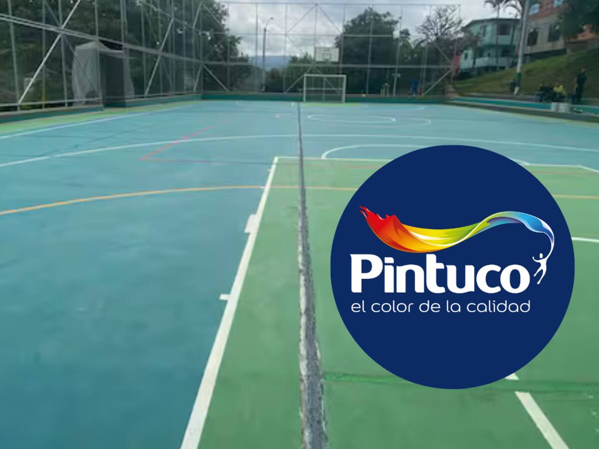 Pintuco anunció que pintará 20 escenarios deportivos en Medellín y otras ciudades