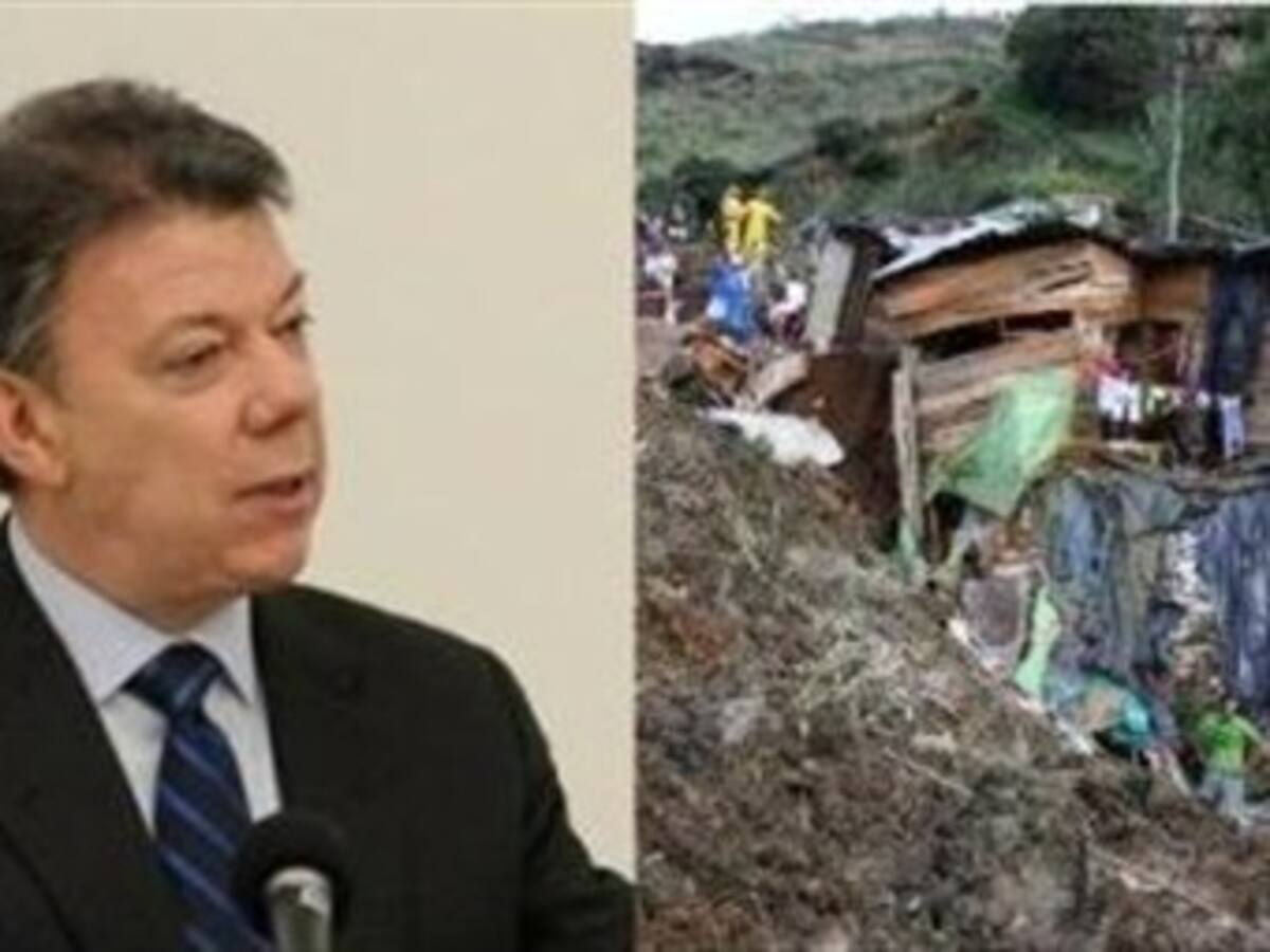 Hoy será decretada la calamidad nacional para atender a dos millones de damnificados por el invierno