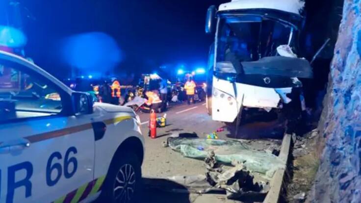 Bus con al menos 32 colombianos se accidentó en Francia: ¿Qué se sabe? Embajador explica