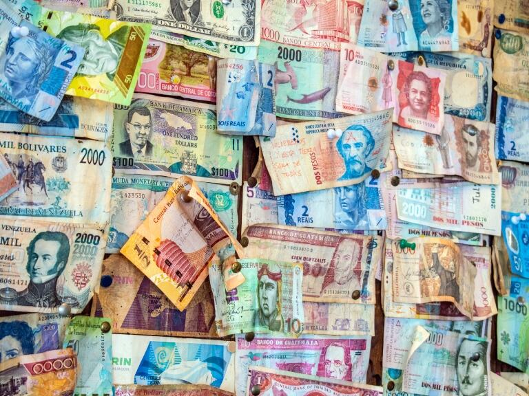 Imagen de referencia billetes de colección // Getty Images