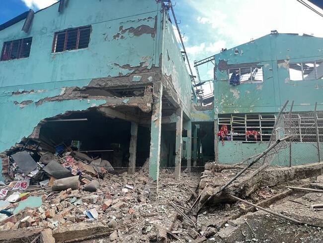 Escuela donde estudió Francia Márquez fue destruida por un cilindro en Cauca