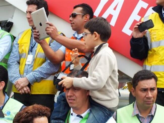 Alejandro, el niño privilegiado que vio primero la Copa Mundo