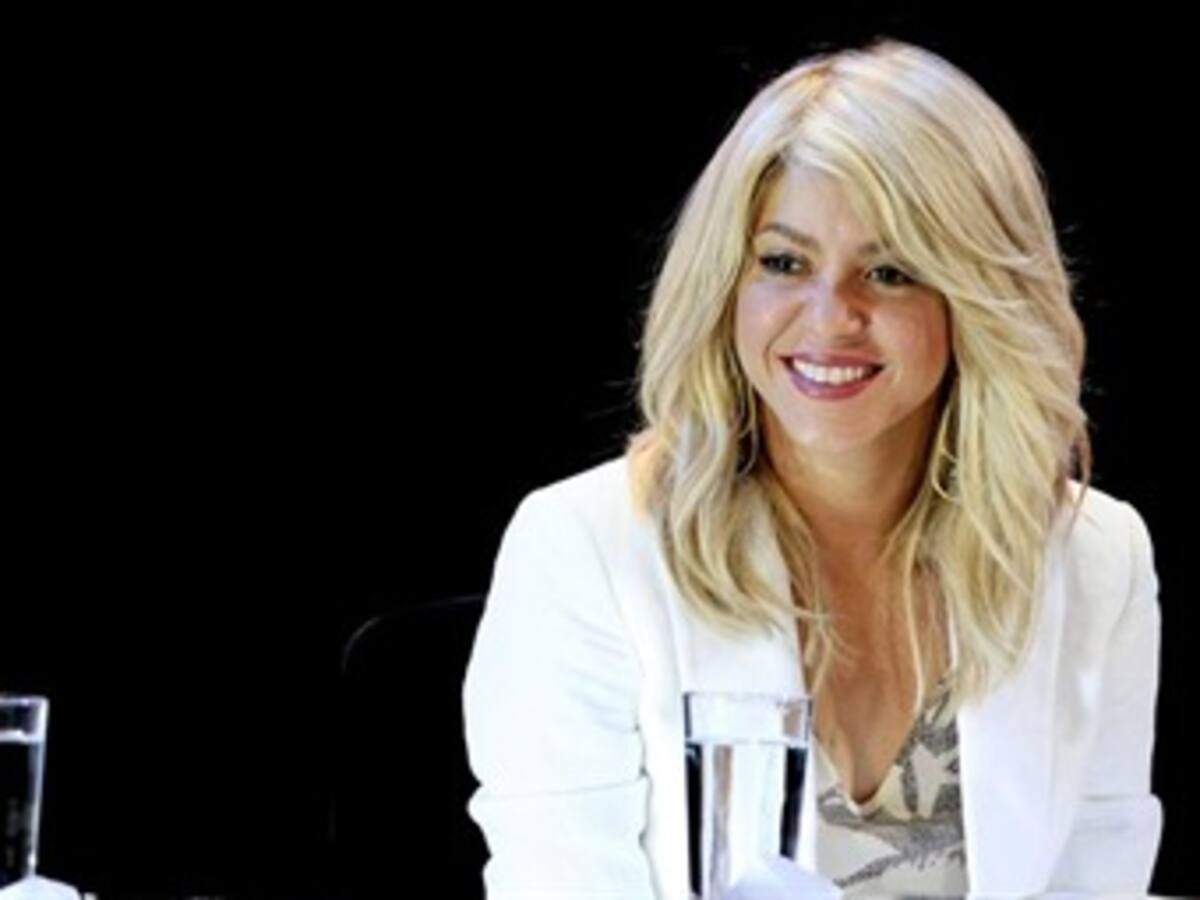 Shakira pidió compromisos de los gobiernos con la niñez