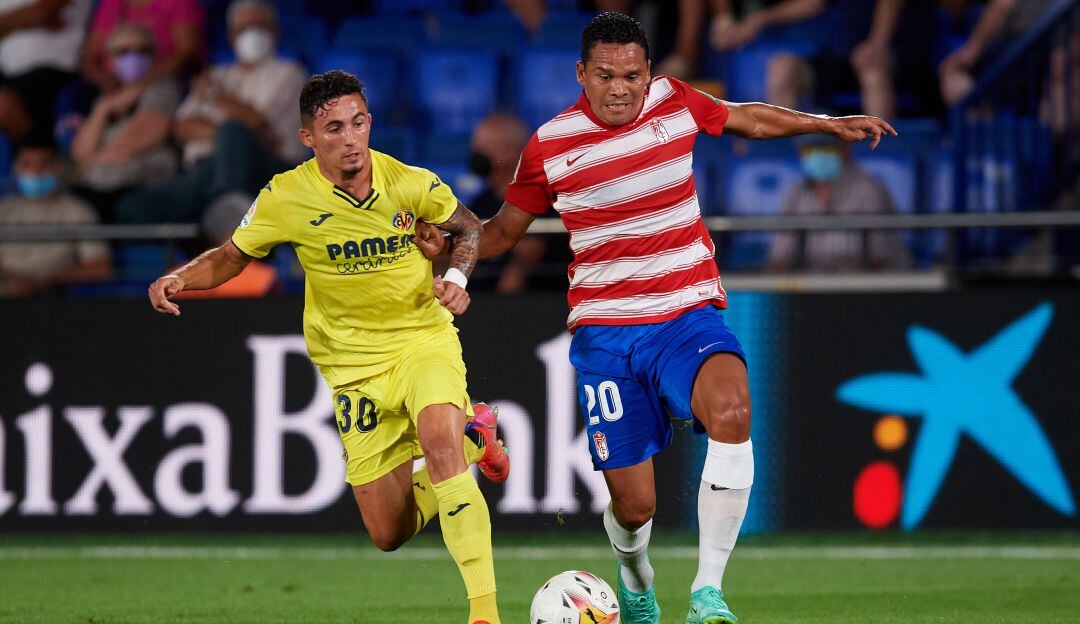 Carlos Bacca regresó al Estadio de La Cerámica para enfrentar a su antiguo equipo.