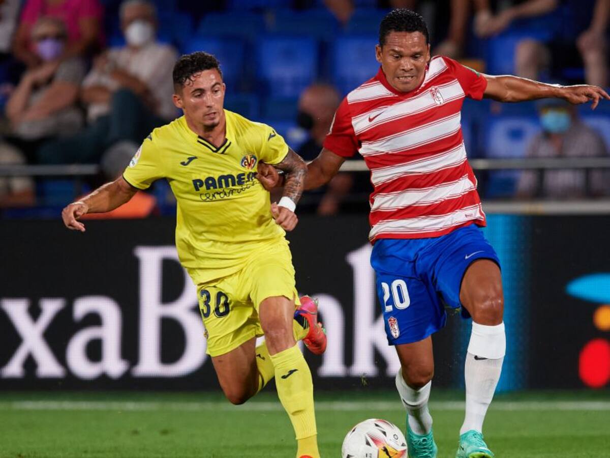 Carlos Bacca debutó oficialmente con Granada ante su anterior equipo