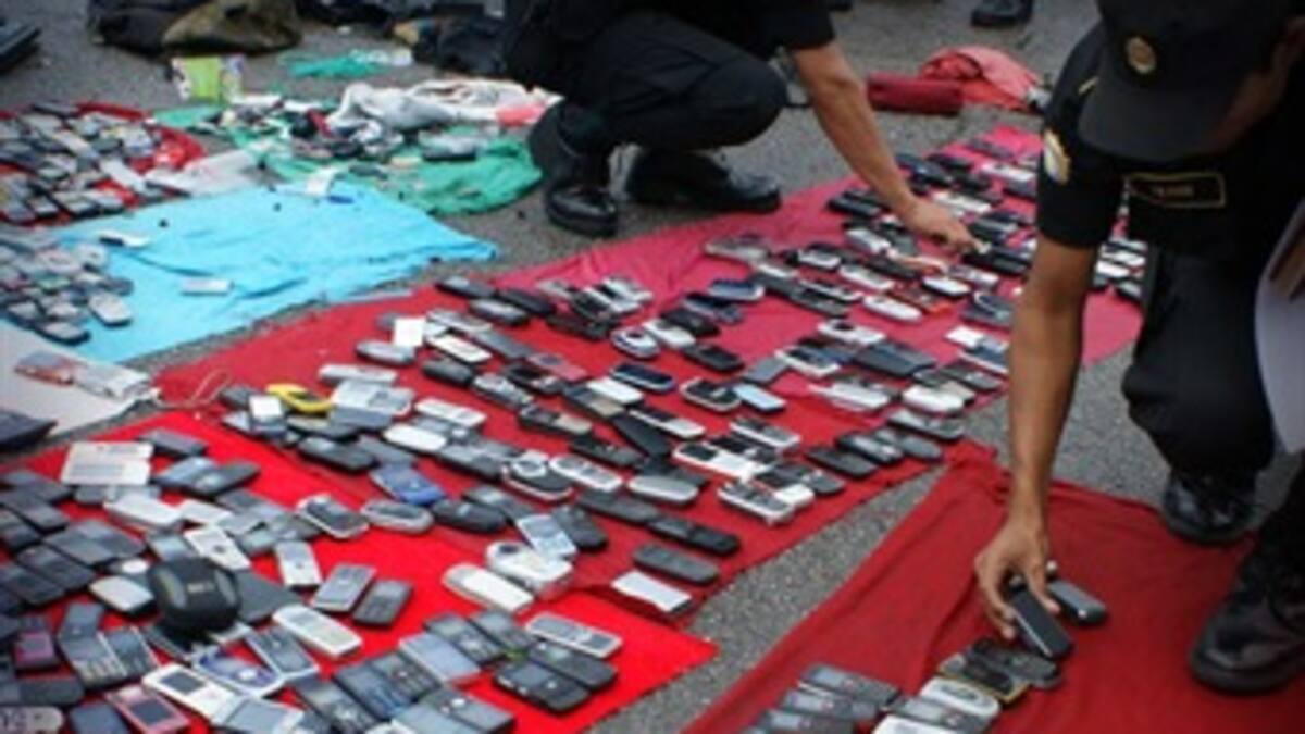 Caen extranjeros vendiendo celulares robados en Colombia