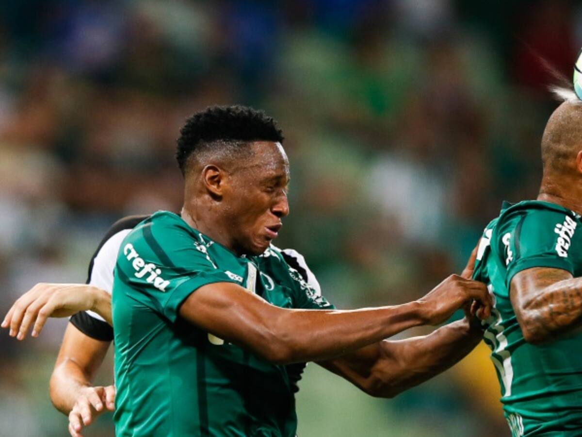 Con Mina y Borja, Palmeiras sube a la segunda plaza del Brasileirao