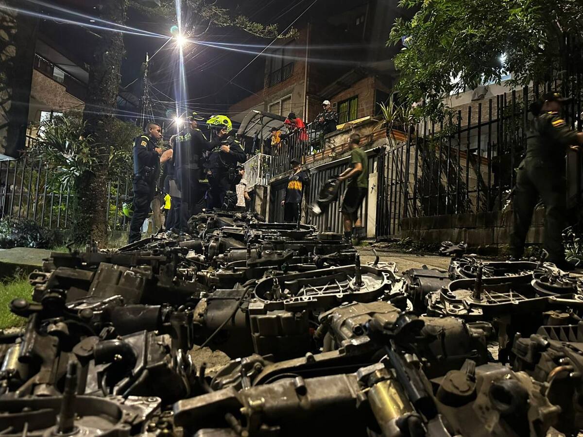 Desmantelan taller clandestino dedicado al desguace exprés de motos