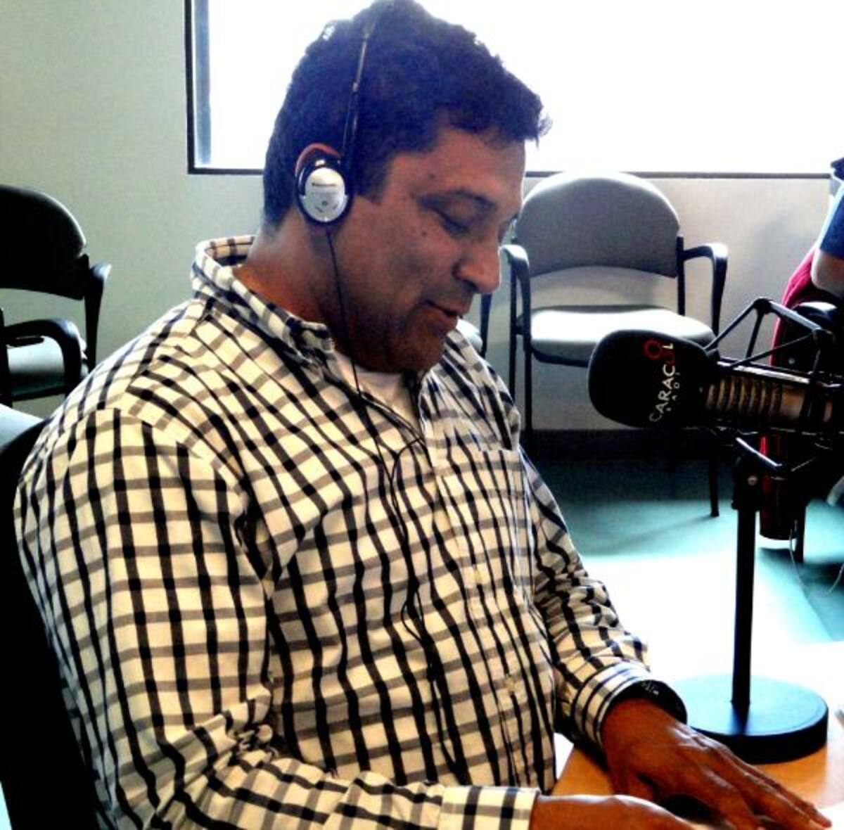 Frank Solano en la Ventana