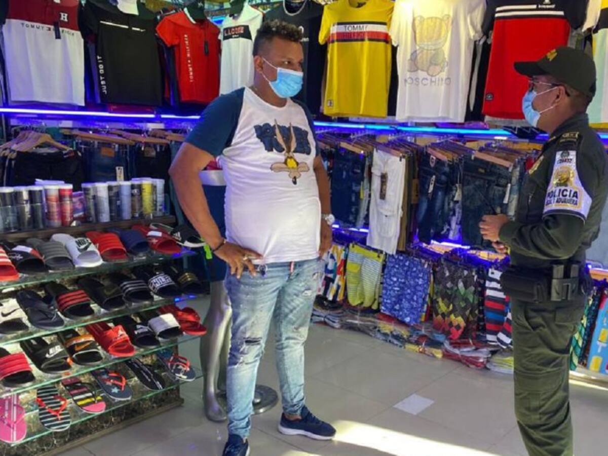 Policía realizó sensibilización para evitar hurto a comercio en Cartagena