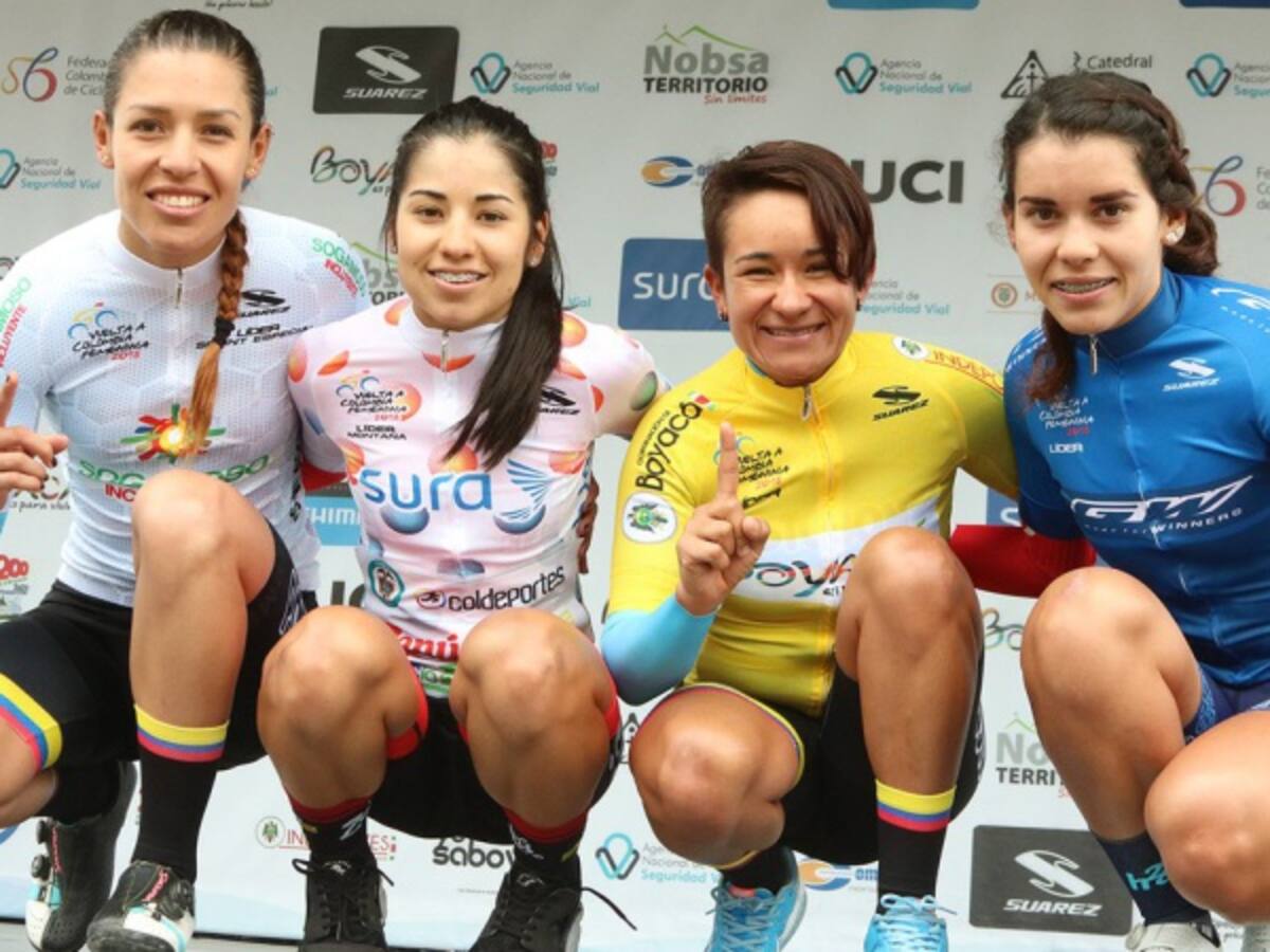 Ana Cristina Sanabria, campeona de la Vuelta a Colombia Femenina