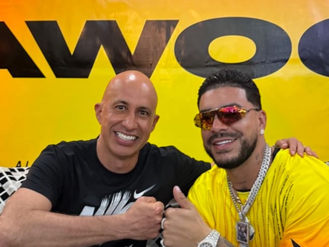 Juan Carlos Galindo, CEO de Nike y Ryan Castro / Nike