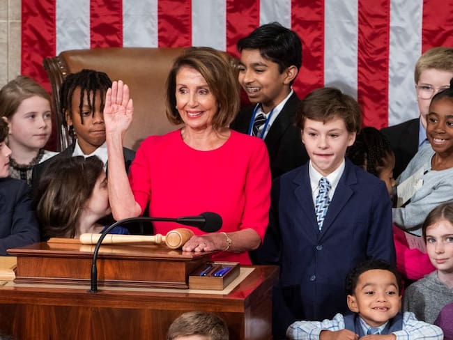 Nancy Pelosi se convierte en la nueva presidenta de la Cámara Baja de EE.UU