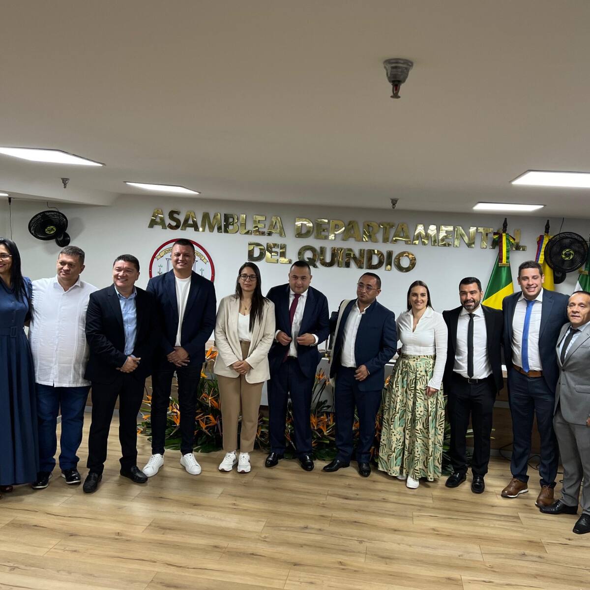 Se conformó la mesa directiva de la asamblea Departamental del Quindío para 2024