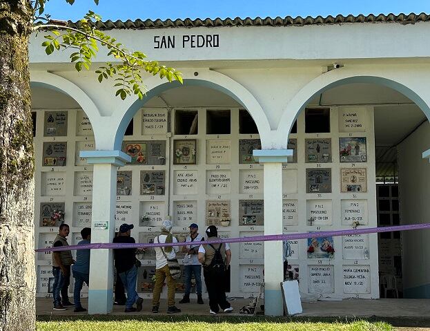 Cementerio de Cocorná, Antioquia- foto Unidad de Búsqueda