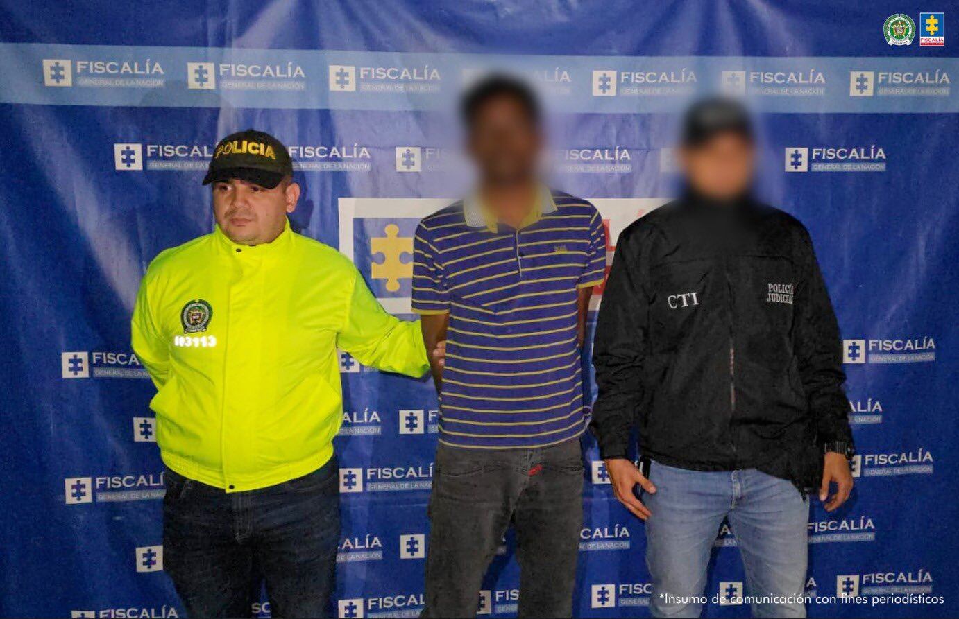 Alias El Diablo capturado por lanzar piedras a conductores- foto fiscalía