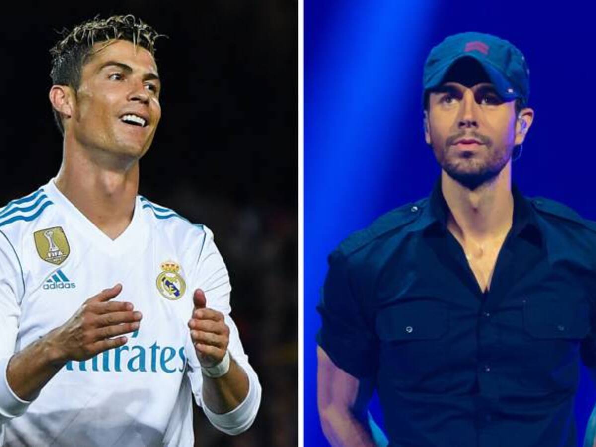 ¿Qué traman Enrique Iglesias y Cristiano Ronaldo?