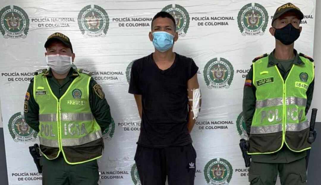 Capturados por la Policía Metropolitana, por hechos cometidos en los barrios: Nazareno, Campestre, Olaya Herrera y El Líbano