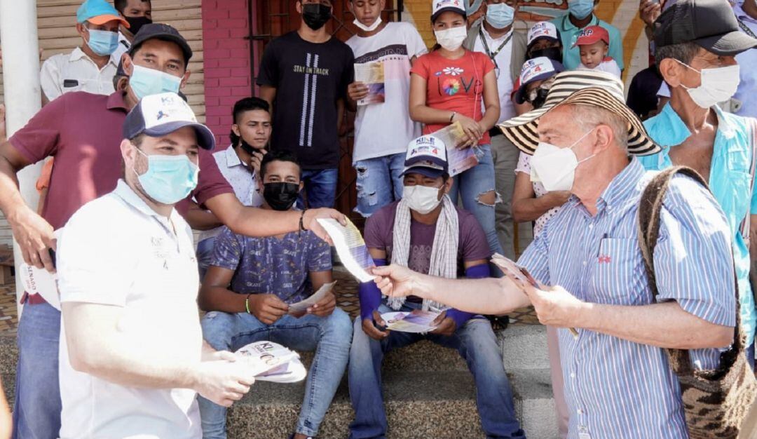 Álvaro Uribe reiteró su apoyo a Kike Cabrales al Senado, y a Julieth Jiménez y Dagoberto Macías a la Cámara por Bolívar