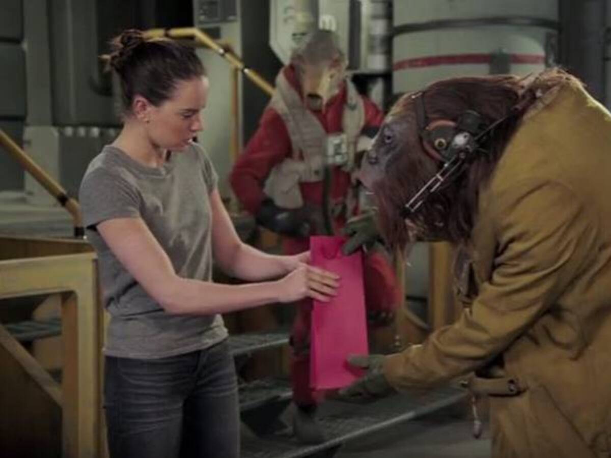 Daisy Ridley dese a un feliz día de Star Wars a los fans