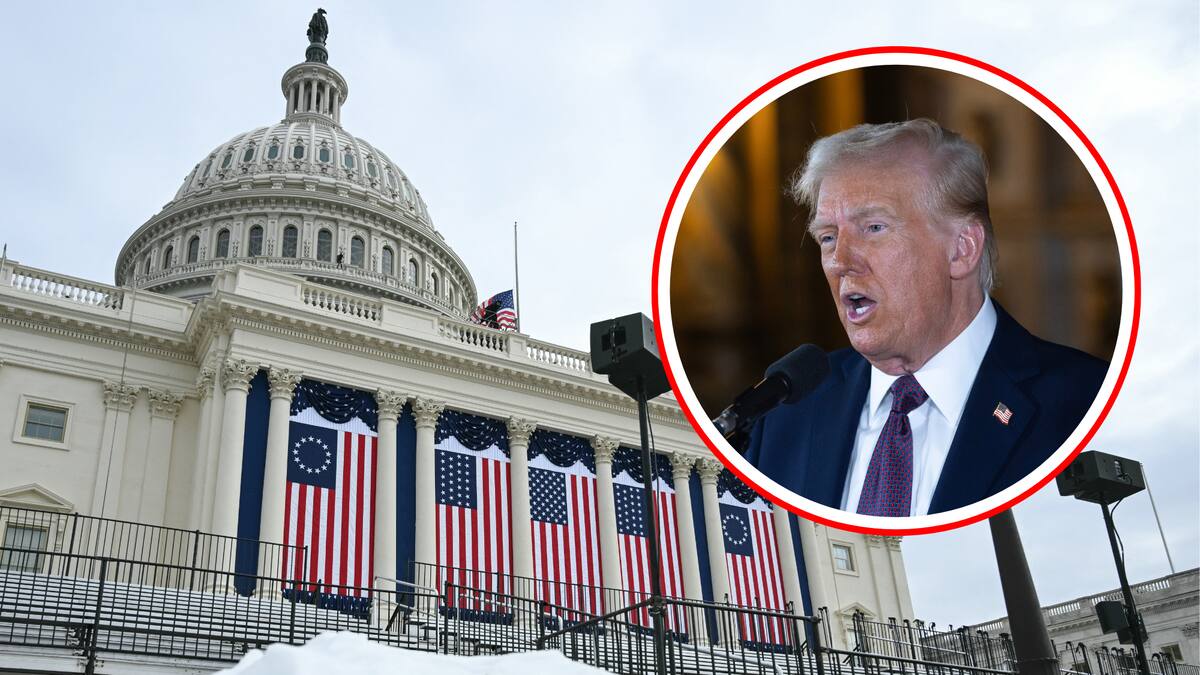 ¿Por qué la investidura de Donald Trump será al interior del Capitolio?