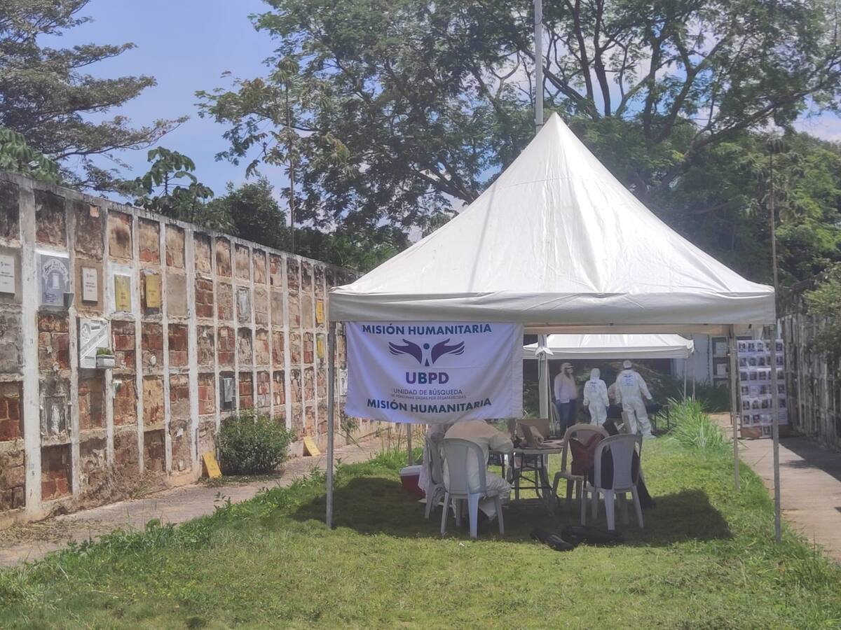 UBPD halló 11 cuerpos de víctimas del conflicto en cementerio de Bucaramanga