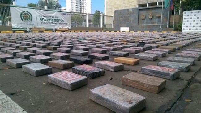 Incautan 3.9 toneladas de cocaína y destruyen 15 laboratorios en el país . Foto: Cortesía Policía Nacional