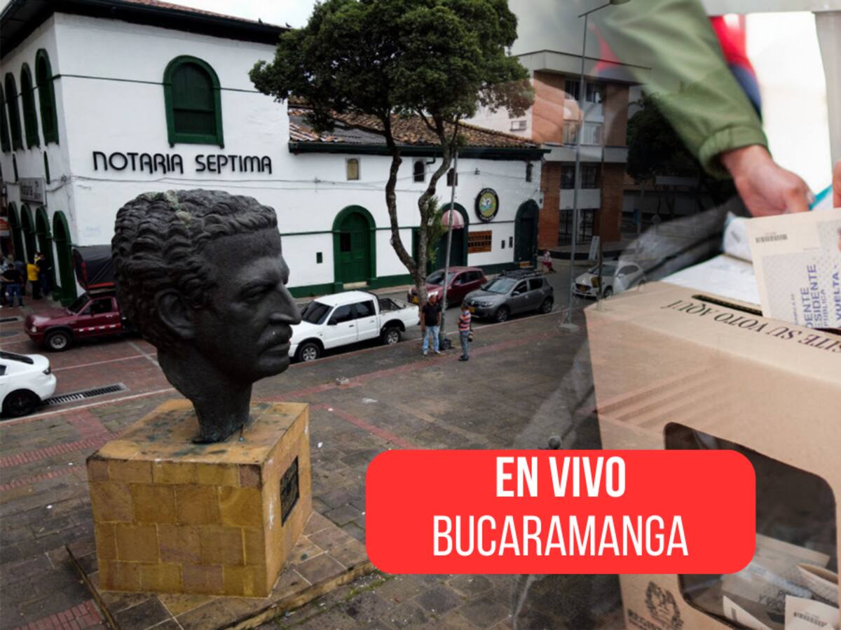 ¿Quién va ganando en Bucaramanga? Resultados de la Registraduría EN VIVO