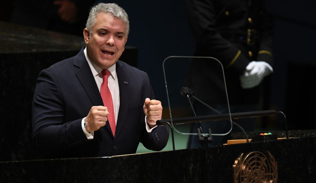 Iván Duque, presidente de Colombia