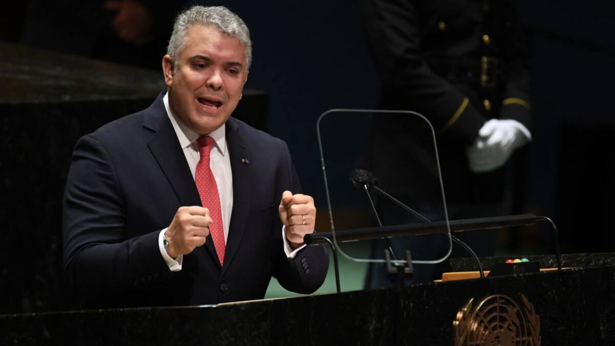 Duque habló de “un fragil proceso de paz” ante la ONU