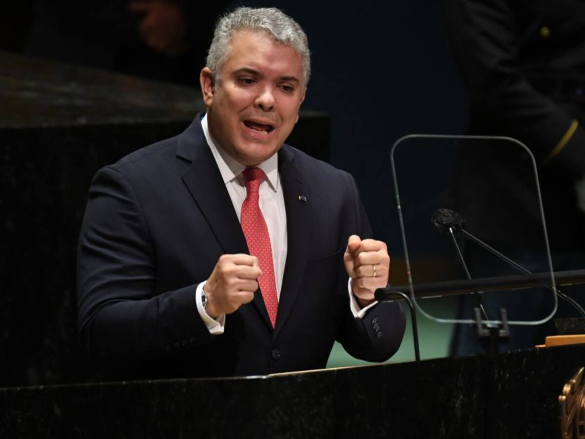 Duque habló de “un fragil proceso de paz” ante la ONU