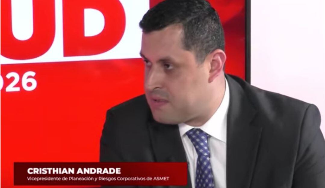 Cristhian Andrade, vicepresidente de Asmet